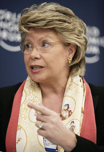 Viviane Reding (commissioner for justice, fundamental rights and citizenship): 'the humane one'